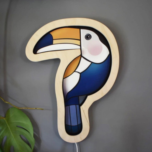 Lampka nocna dla dzieci pelikan