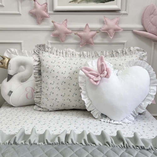 Pościel szara w gwiazdki i księżyce dzieci i nastolatków różne rozmiary