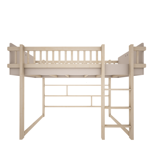 Łóżko niskie basic antresola kaszmir 90x200 cm