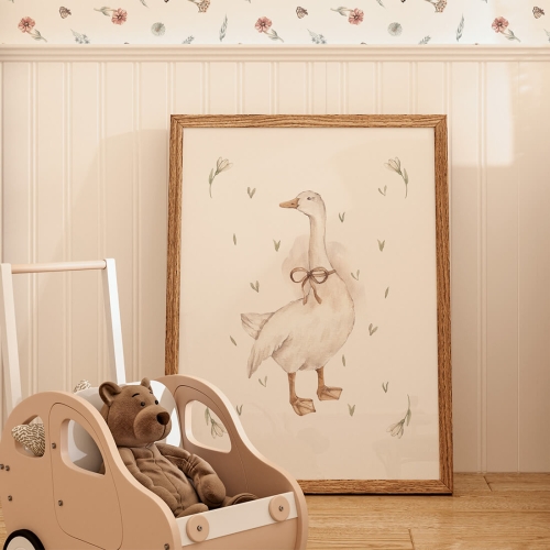Plakat gąska boho II