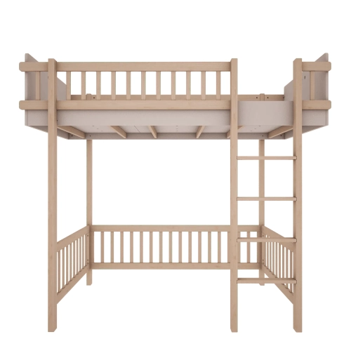 Łóżko wysokie basic antresola kaszmir 90x200 cm