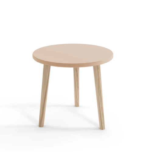 Stolik okrągły Beige Harmony