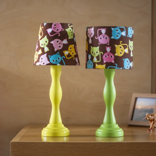 Lampka nocna dla dzieci Colorfull Cats - różne warianty