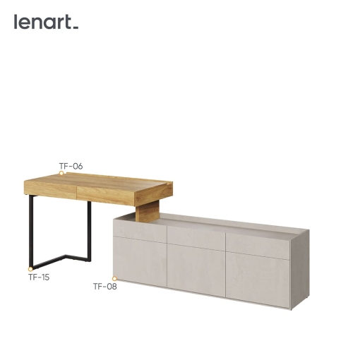 Biurko z zabudową do pokoju młodzieżowego Teen Flex 14