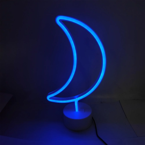 Lampka stołowa neon Moon