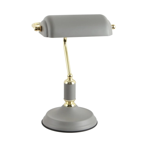 Lampka biurkowa Roma Gold&Grey