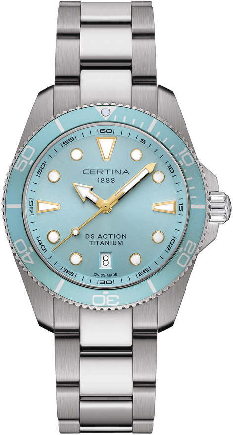 Zegarek Certina C048.410.44.351.00 DS Action Titanium Diver 40mm