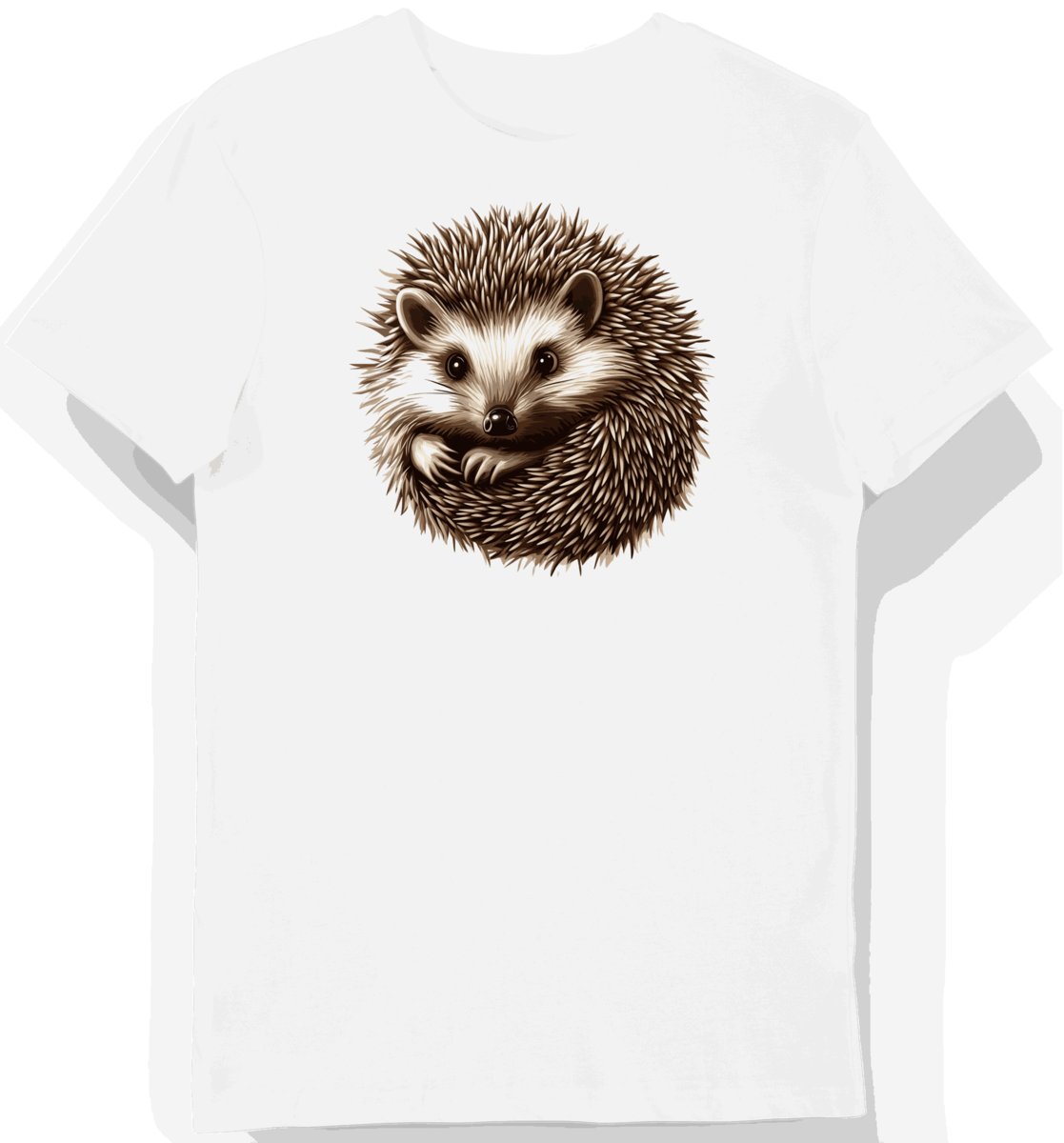 Koszulka męska biała z grafiką syberyjskiego husky - stylowe, błyszczące zwierzę z niebieskimi oczami, wibracyjny design psa w lżej niż zwykle chłod..