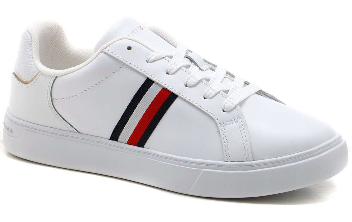 TOMMY HILFIGER ESSENTIAL COURT SNEAKER STRIPES FW0FW08001 r 38