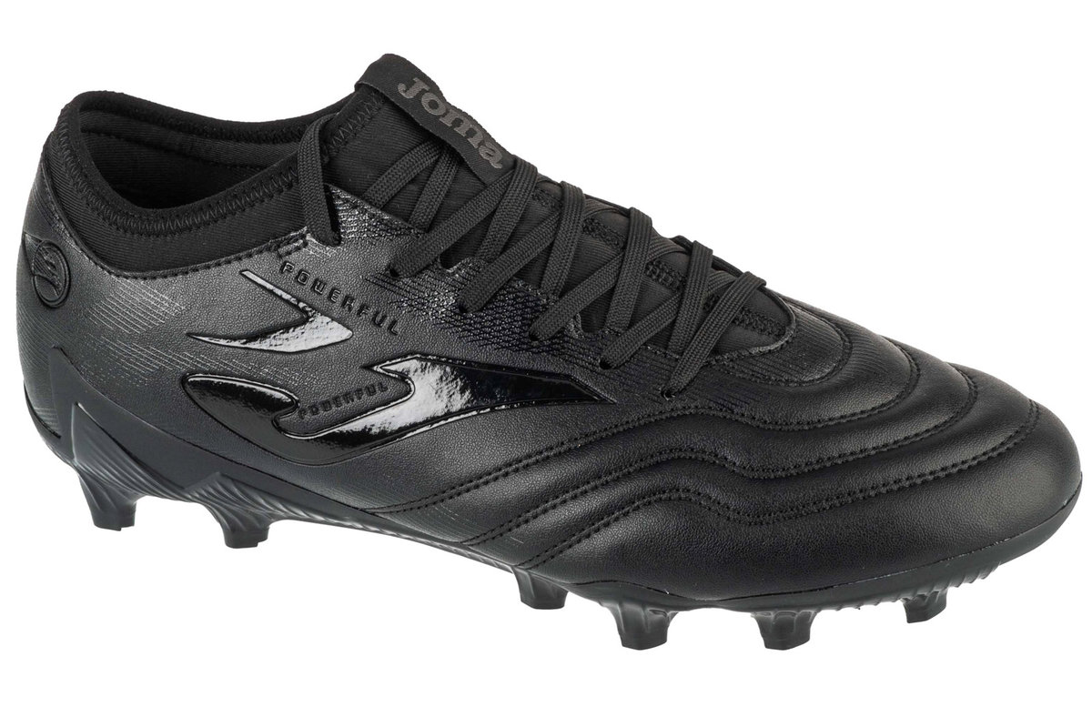 Joma Powerful 2521 FG POWS2521FG, Męskie, buty piłkarskie - korki, Czarne