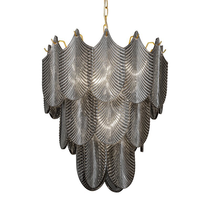 Eurofirany Lampa wisząca sufitowa Meli 50x150 grafitowa