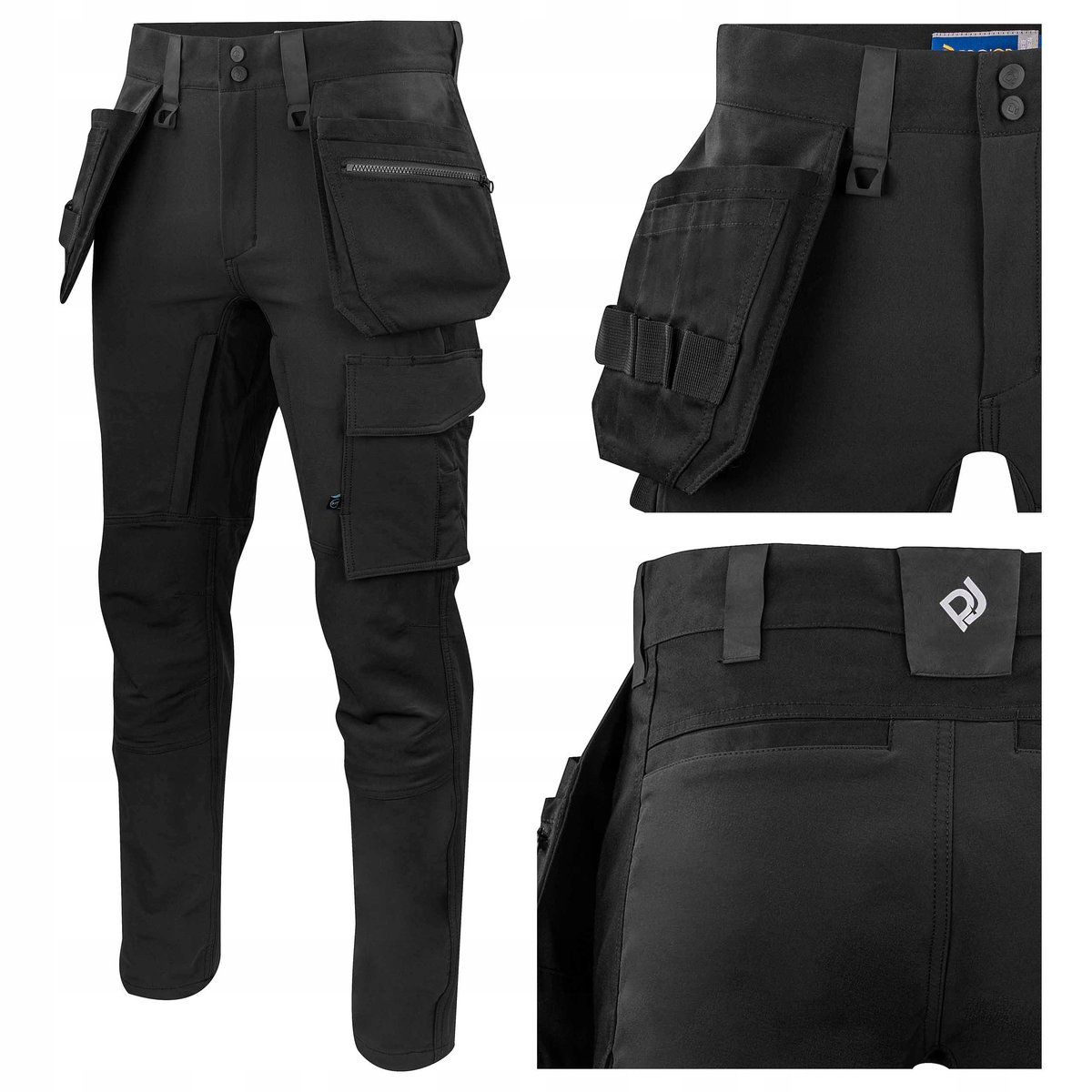 ProJob Spodnie Robocze 5559 Elastyczne, Wentylowane, 37,5 Technology