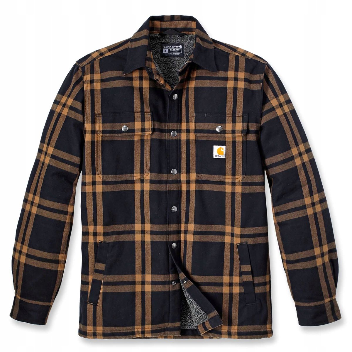 Koszula Wierzchnia Carhartt Heavyweight Flannel Sherpa