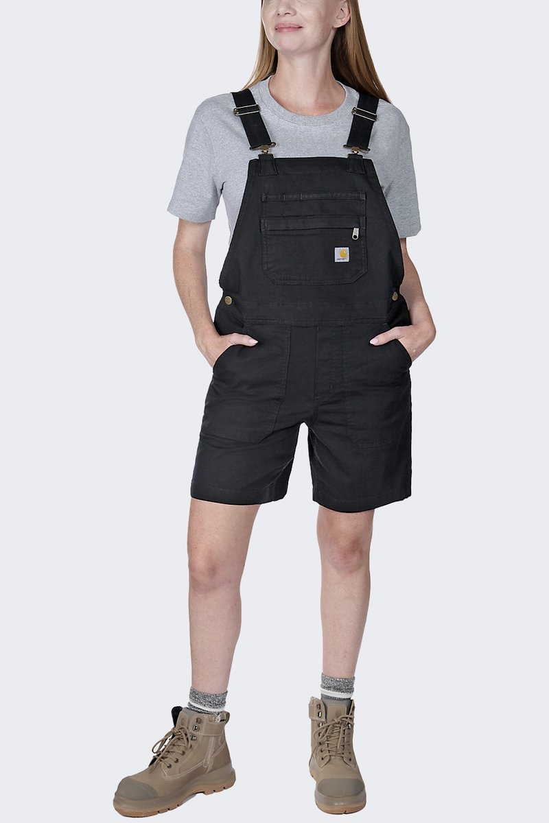 Krótkie Ogrodniczki Carhartt Rugged Flex Canvas Shortall