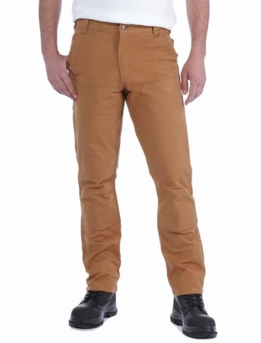 Spodnie CARHARTT Stretch Duck Brązowe T.42 - 103340-211-W34/L34