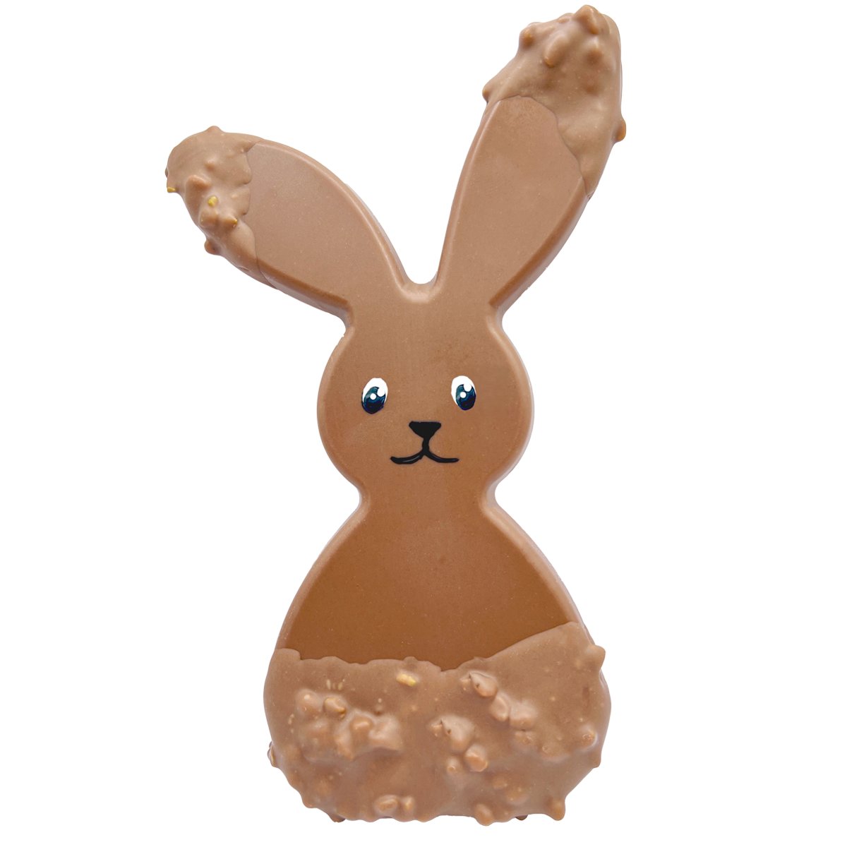 Wielkanocny Zając z mlecznej czekolady, z pistacjami (80g)