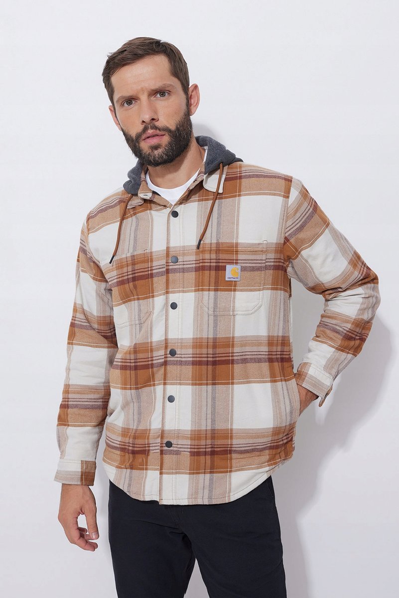 Koszula Wierzchnia Carhartt Rugged Flex Flannel Fleece Lined