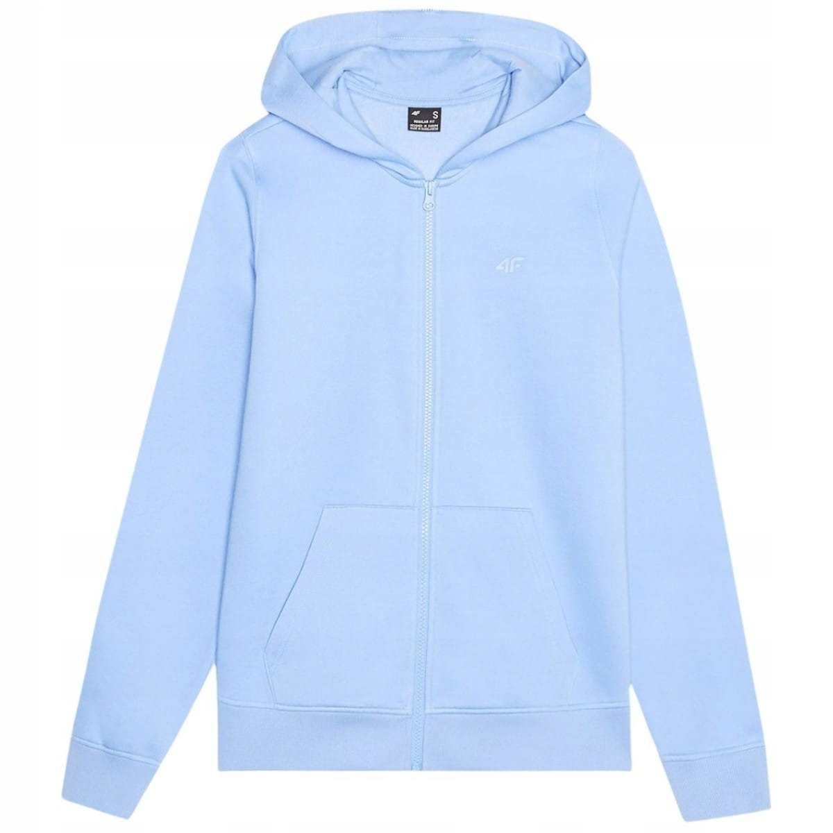 BLUZA DRESOWA ROZPINANA Z KAPTUREM 4FWMM00TSWSF1467 32S r-XS