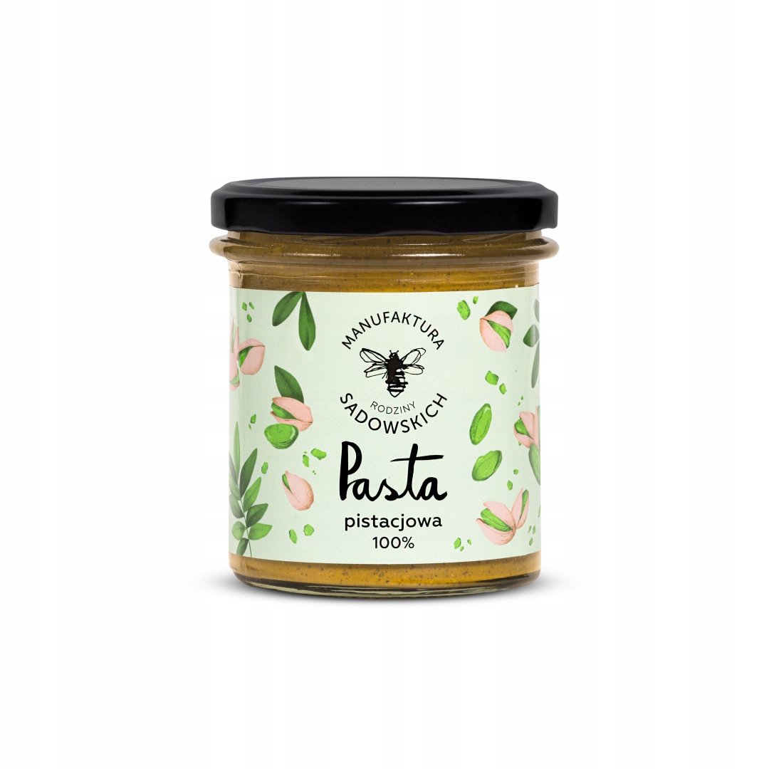 Pasta pistacjowa 300 g Pasieki Rodziny Sadowskich