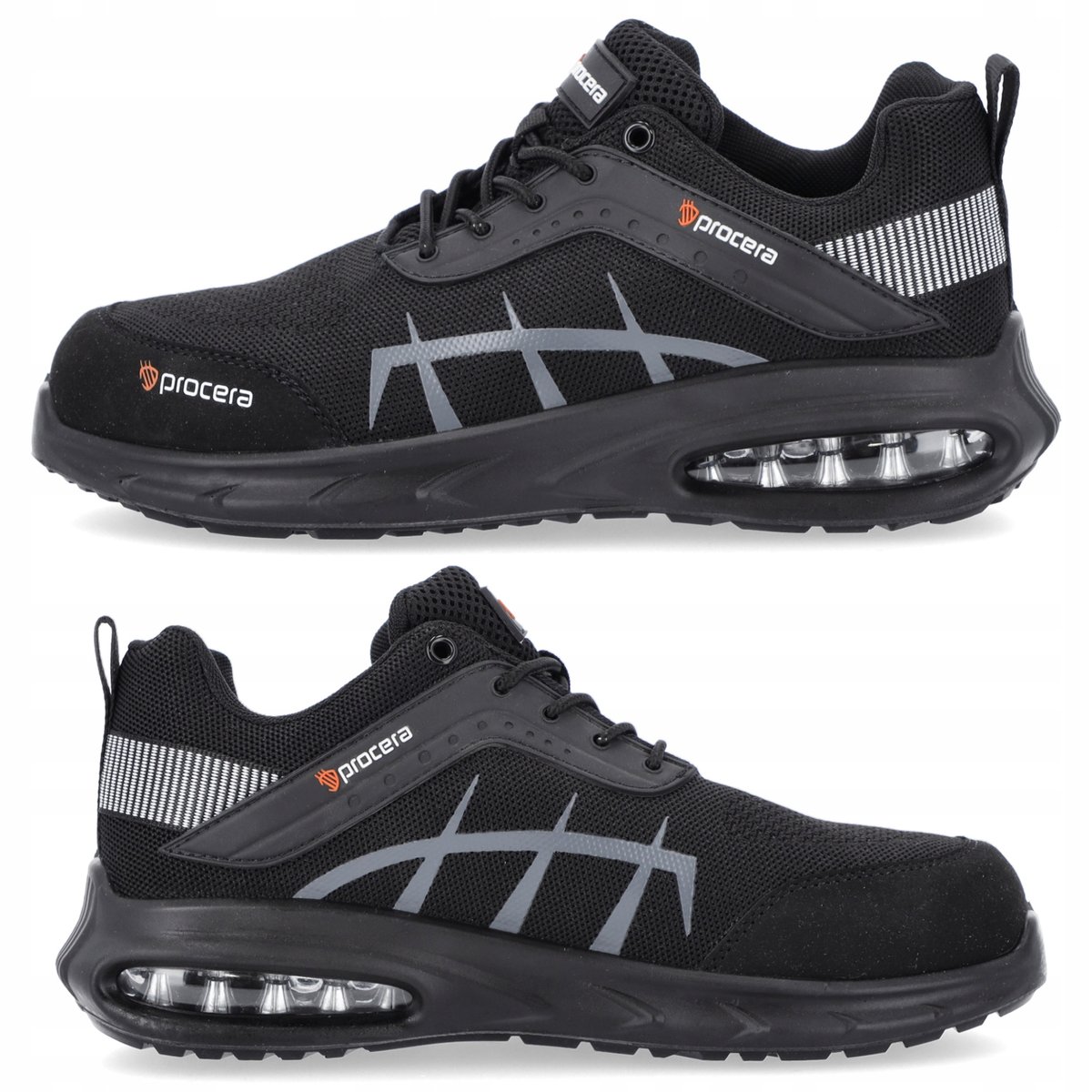 Buty robocze BEZ NOSKA lekkie sportowe wiosna lato antypoślizgowe