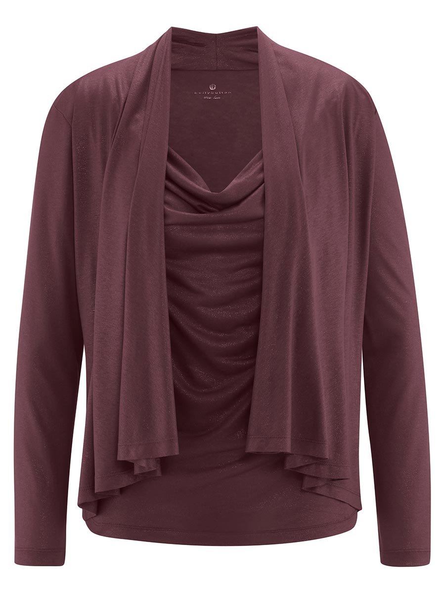 Damska bluzka do karmienia długi rękaw BOBINA Bellybutton Maternity, r.XL