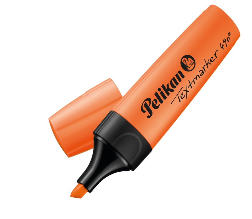 Pelikan Textmarker 490 marker 1 szt. Pomarańczowy