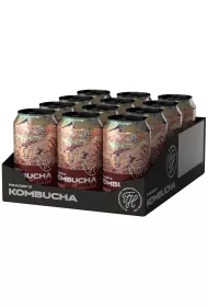 Pragers Kombucha Rooibos zgrzewka 12 x 350 ml