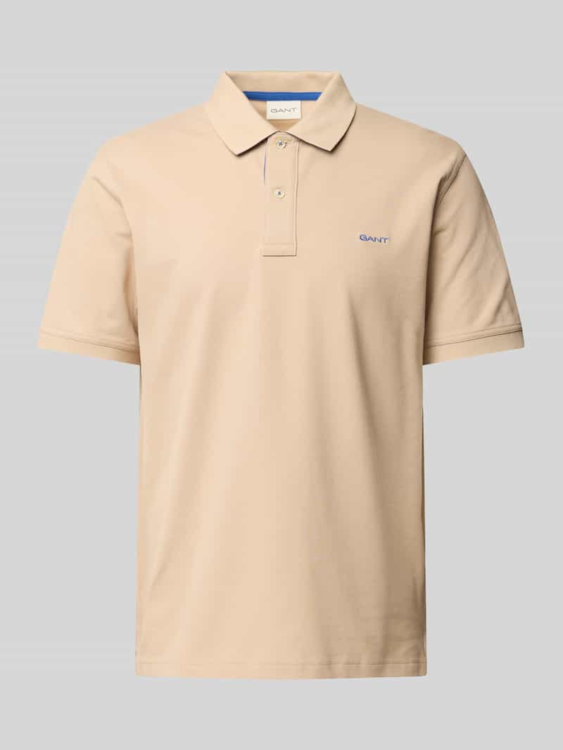 Koszulka polo o kroju regular fit z wyhaftowanym logo