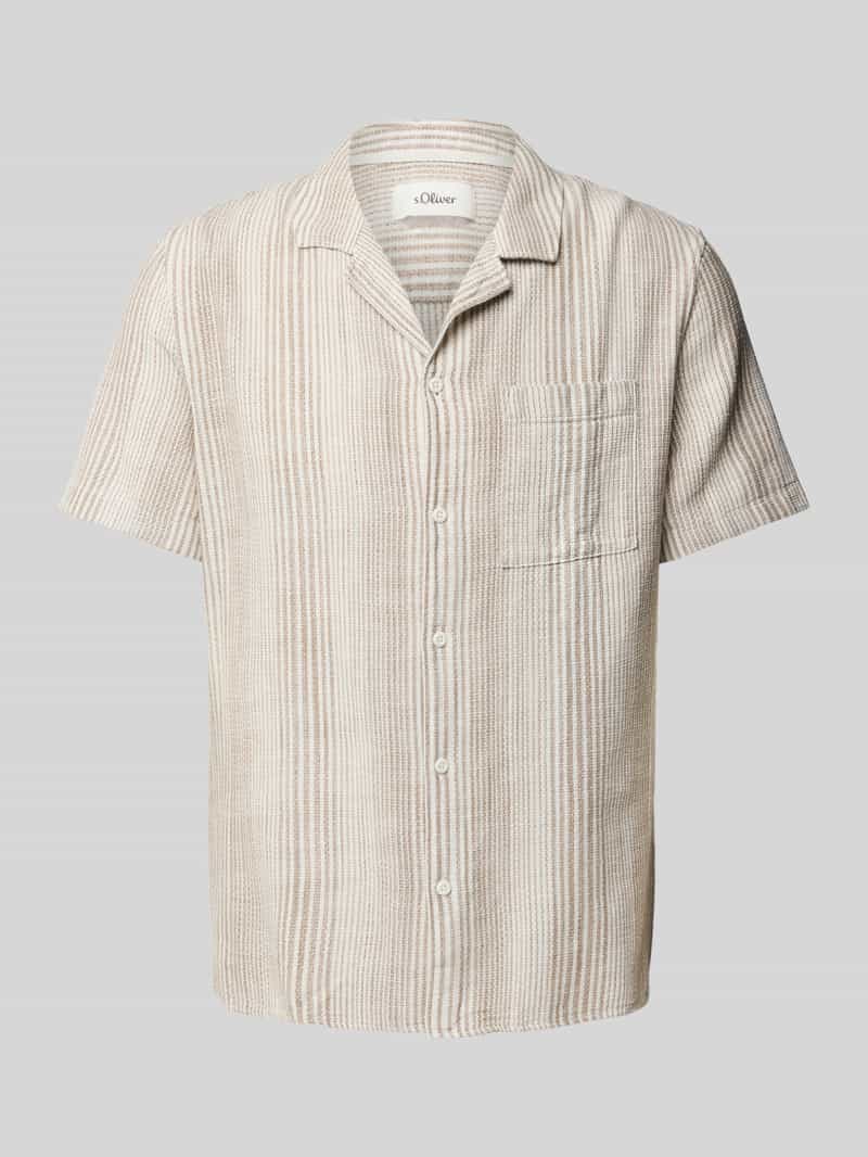 Koszula casualowa o kroju oversized z czystej bawełny