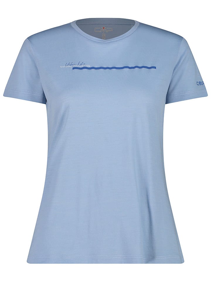 CMP Koszulka funkcyjna w kolorze błękitnym