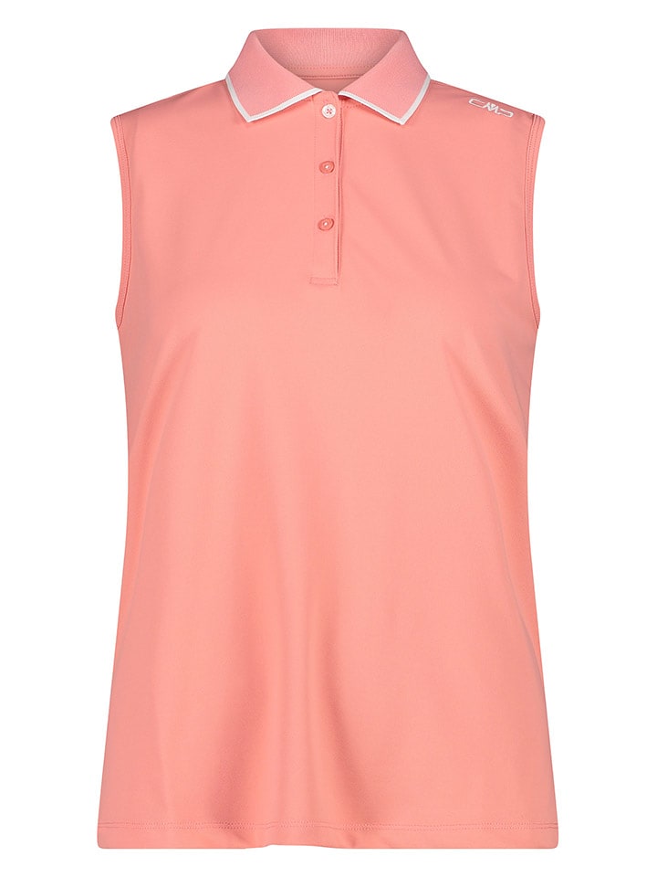 CMP Funkcyjny top polo w kolorze pomarańczowym