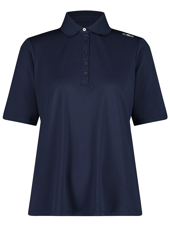 CMP Funkcyjna koszulka polo w kolorze granatowym