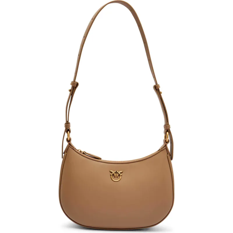 Pinko Skórzane hobo HALF MOON MINI