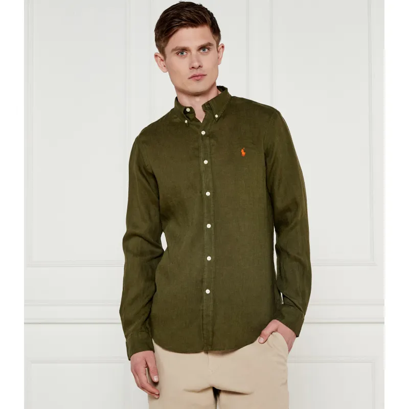 POLO RALPH LAUREN Lniana koszula Slim Fit