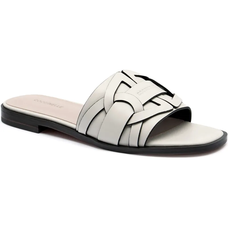 Coccinelle Skórzane klapki Coccinelle Monog