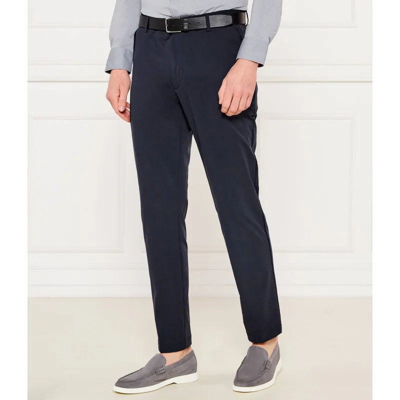 BOSS BLACK Spodnie P-Kane-Zip | Tapered fit