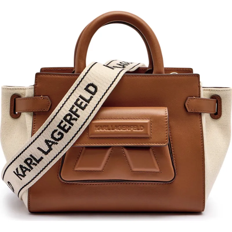 Karl Lagerfeld Skórzany kuferek IKON/K