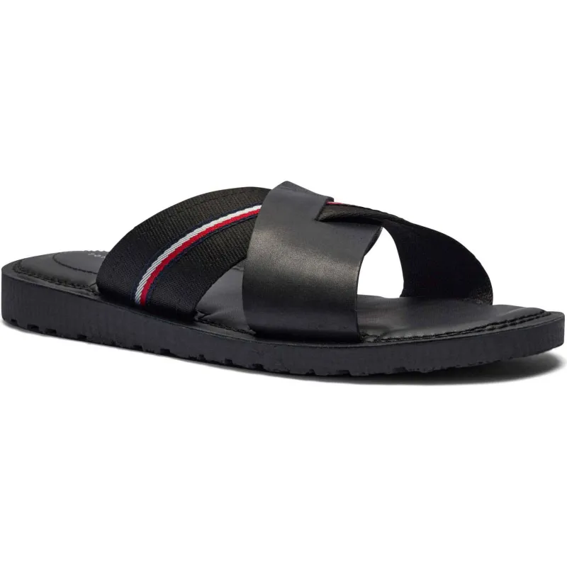 Tommy Hilfiger Skórzane klapki CRISS