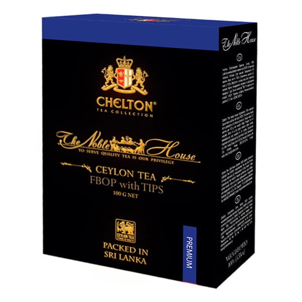 Chelton Noble House Ceylon Tea FBOP with Tips 100g Herbata Liściasta