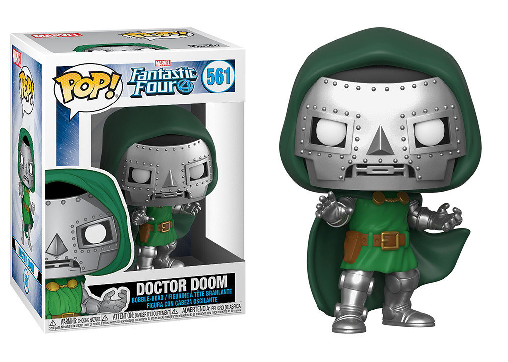Funko POP! Marvel, figurka kolekcjonerska, Fantasic Four, Doctor Doom, 561