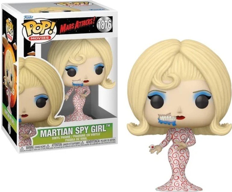 Funko POP! mars attack movies 1876 martian spy girl