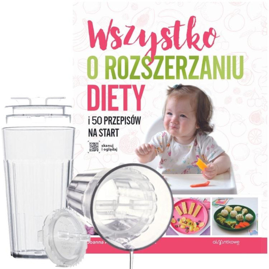 REFLO Smart Cup kubek treningowy bezbarwny + książka Alaantkowe
