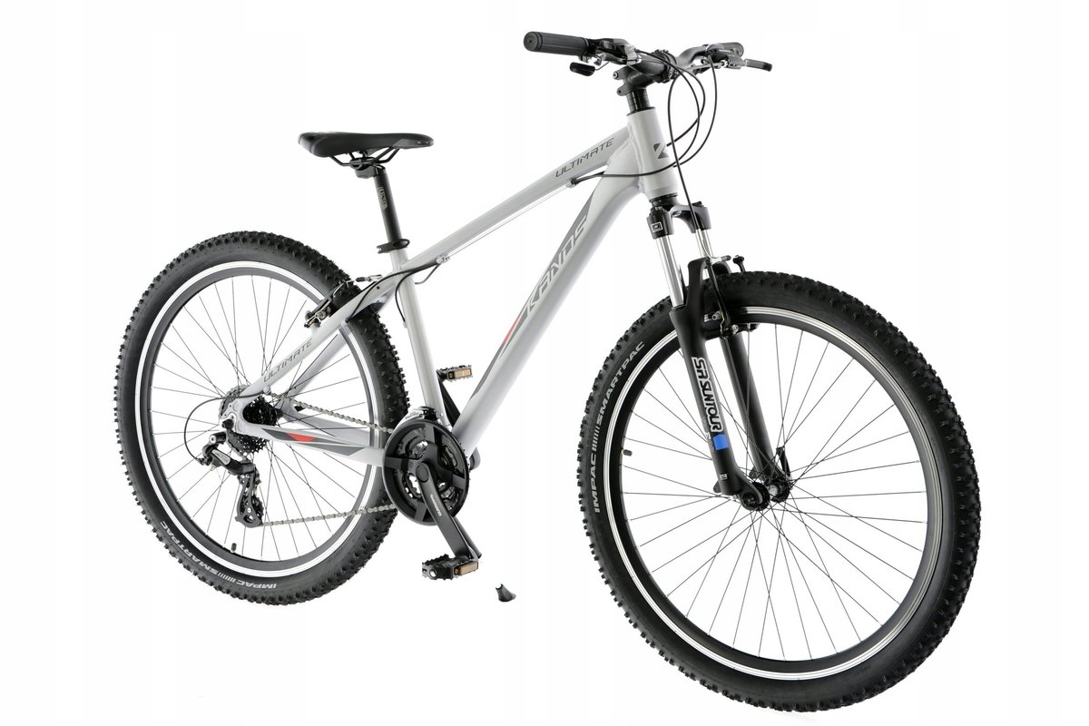 Rower MTB 27,5'' Kands Ultimate 18'' szaro-czerwon