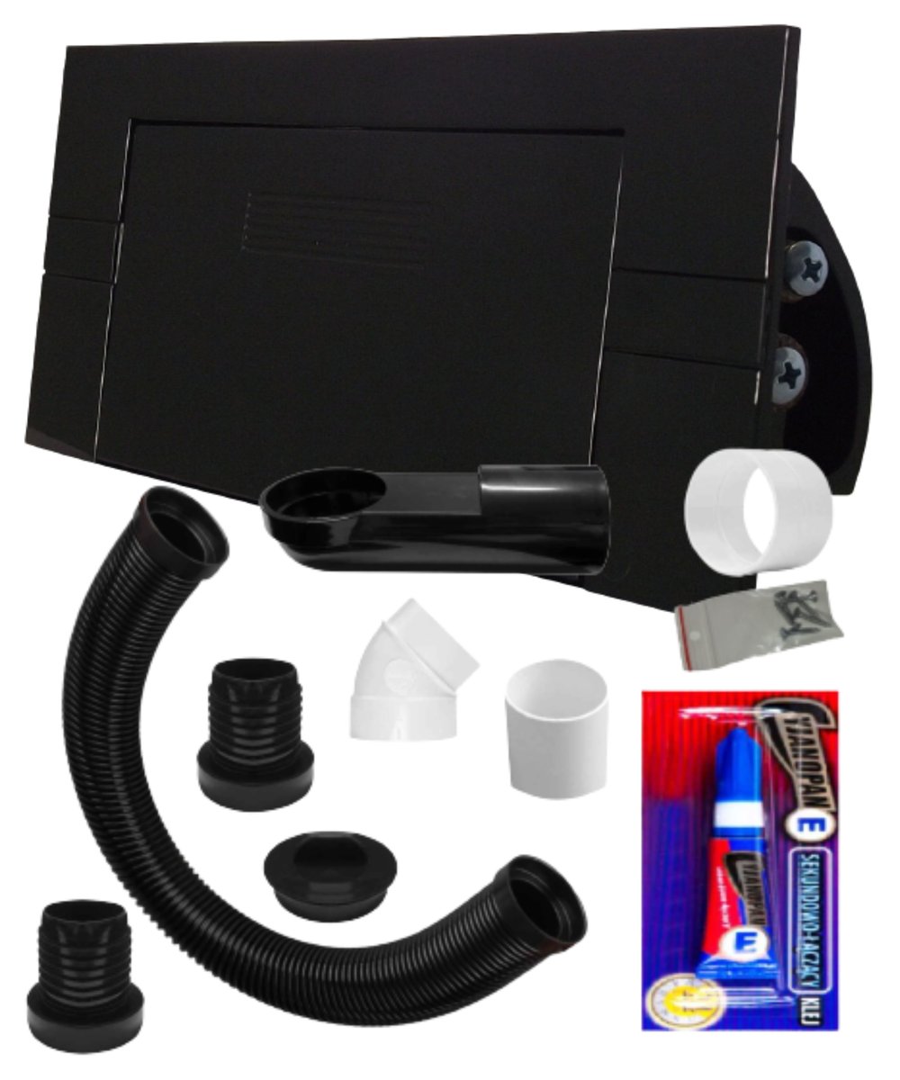 SZUFELKA AUTOMATYCZNA KITVAC CZARNA +PRZYŁĄCZE