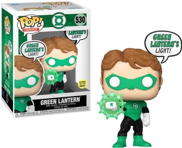 Funko POP! dc heroes 530 green lantern (green lantern's light) (gitd)