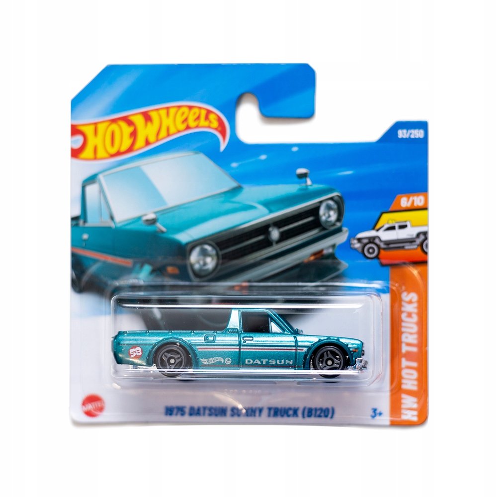 Samochodzik Datsun Sunny Truck 1975 B120 Hot Wheels HW Hot Trucks 2025