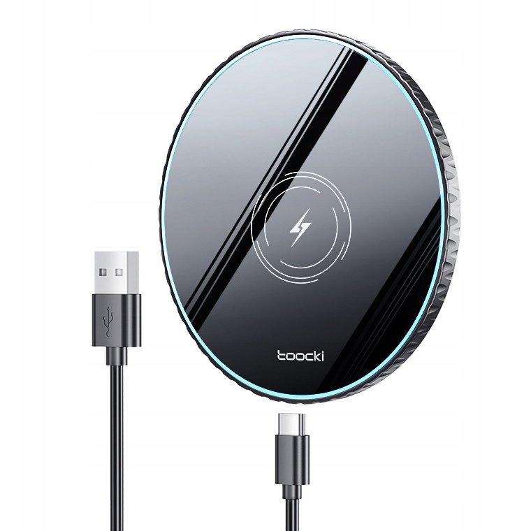 Bezprzewodowa Ładowarka Indukcyjna Toocki 15W Android / Iphone