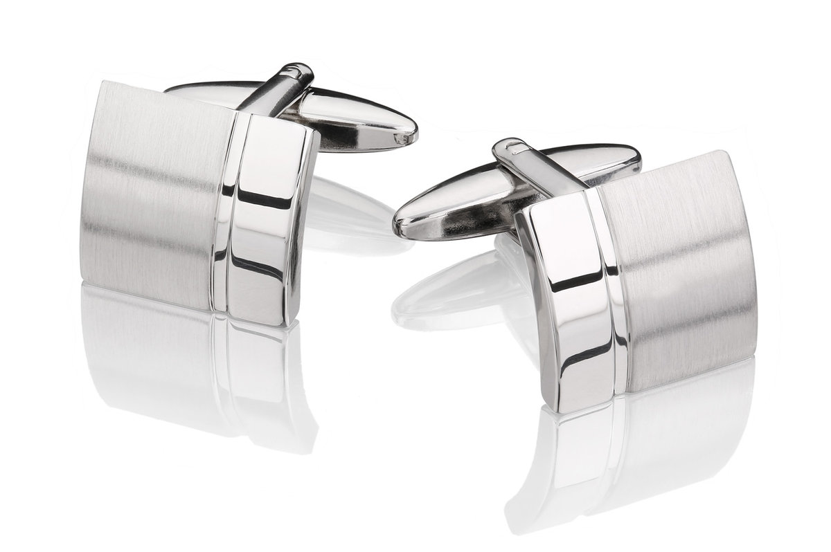 Spinki do mankietów Klasyczne Kwadratowe SD-1124