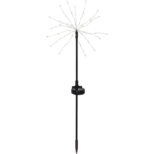 Zestaw 2x solarna dekoracja ogrodowa Sztuczne Ognie LED wbijana FIREWORK®