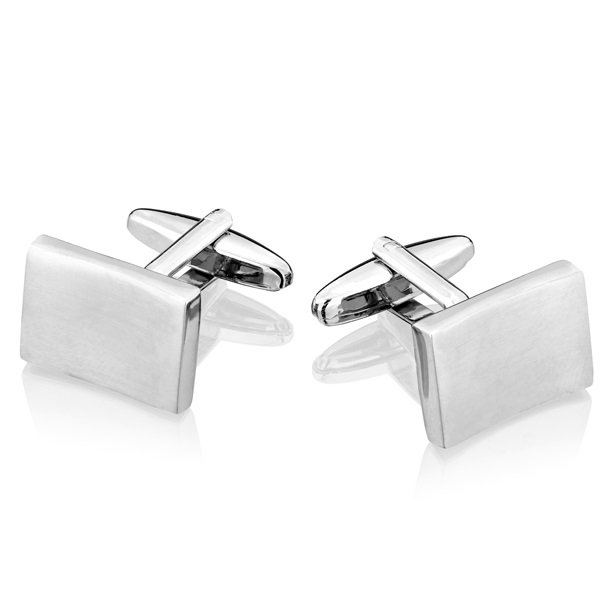 Gładkie spinki do mankietów SL-1934